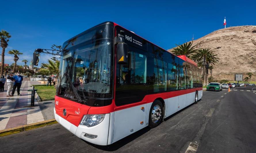 Arica será la primera ciudad en Chile con transporte público 100% eléctrico