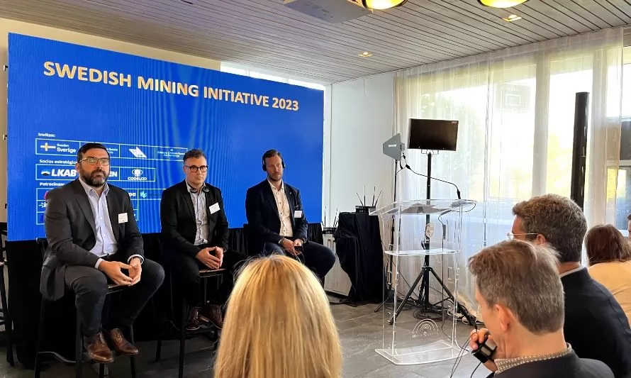 Suecia y Chile se comprometen a fortalecer una minería sostenible