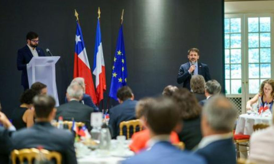 Ministro Pardow estrecha lazos con empresarios y autoridades francesas sobre materia energética