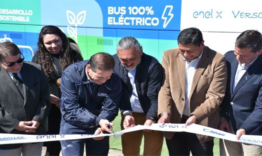 Primera flota de buses 100% eléctrica para la minería
