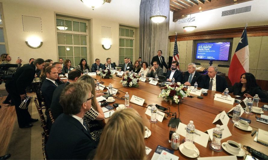 Gobierno sostiene reuniones bilaterales con empresas clave de minería, energía y electromovilidad en Washington D.C.