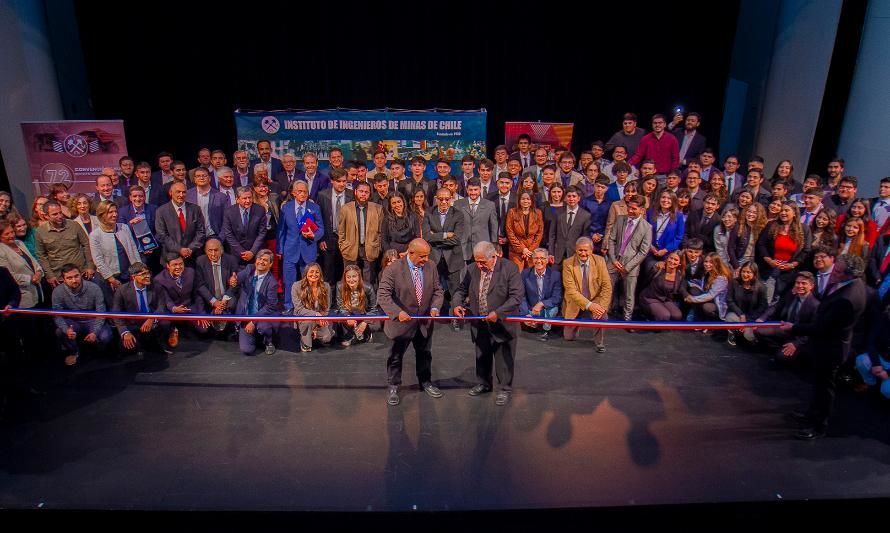 Instituto de Ingenieros de Minas de Chile (IIMCh) inauguró 72 Convención Anual