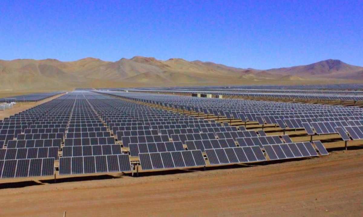 Chile se posiciona en el primer lugar mundial en consumo energético a través de energía solar