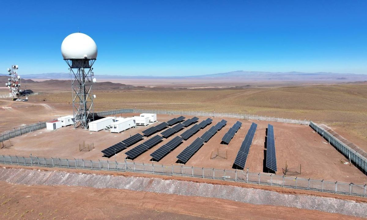 Así será la primera estación radar del mundo alimentada 100% de energía solar