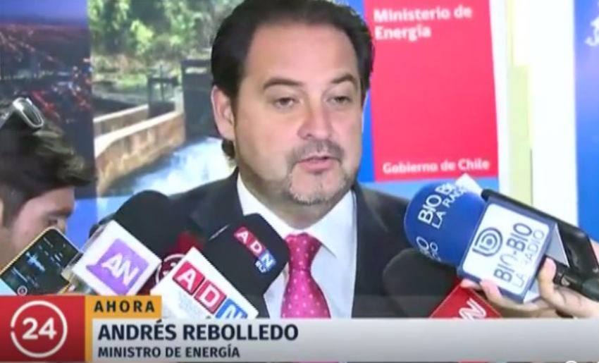 Ministro Rebolledo por fin de HidroAysén: “Nos dijeron que habría un apagón y no fue ni será así”