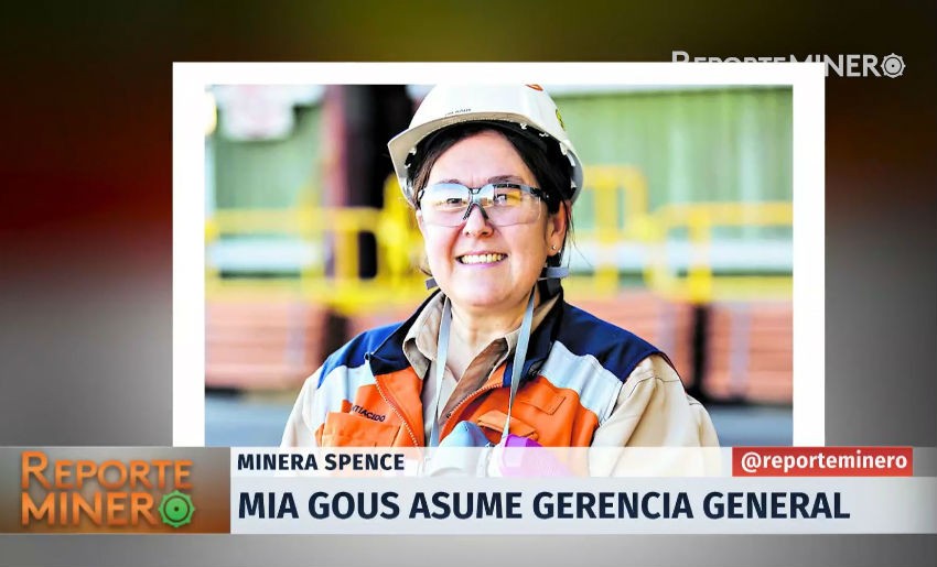 VIDEO - Mia Gous asumió la gerencia general de Minera Spence