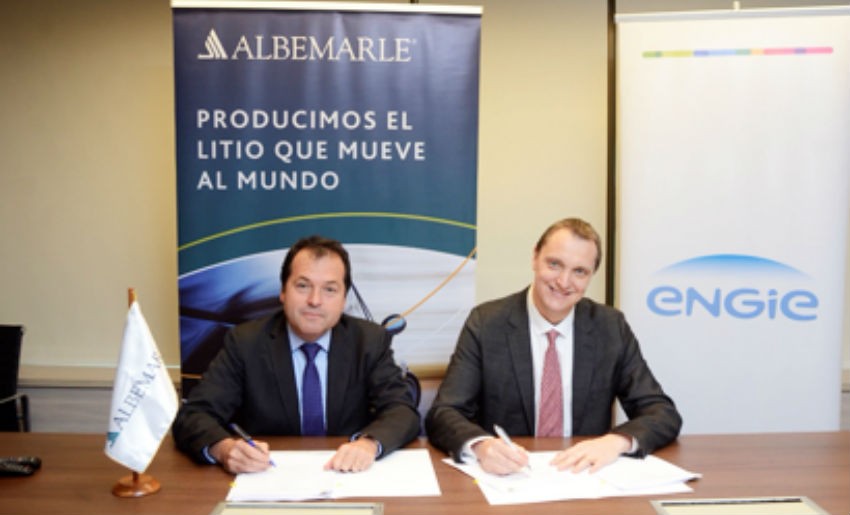Engie y Albemarle firmaron importante acuerdo para suministro de energía