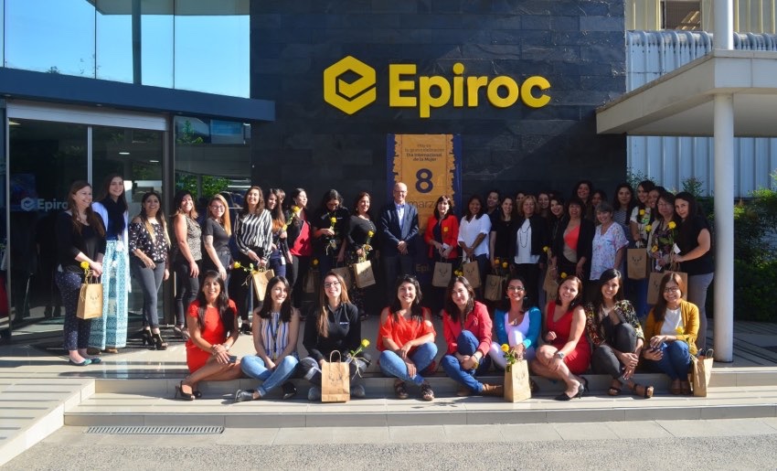 Mira como Epiroc Chile conmemoró el Día Internacional de la Mujer