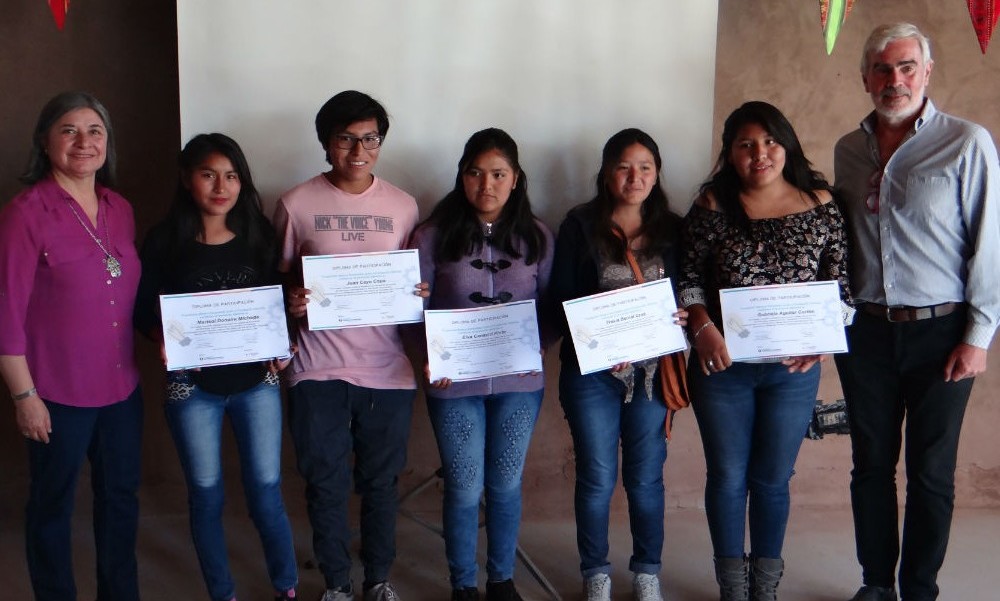 Jóvenes líderes de San Pedro de Atacama concluyeron programa formativo de Fundación Minera Escondida