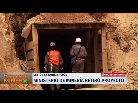 VIDEO - Ministerio de Minería retiró el reglamento de ley de estabilización del precio del cobre
