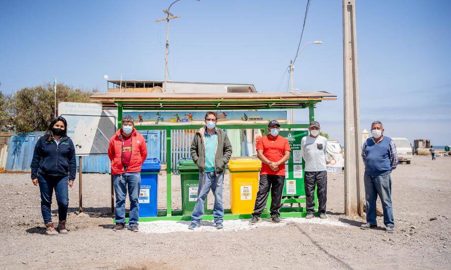 4 mil kilos de residuos fueron reciclados en caletas del sur de Iquique