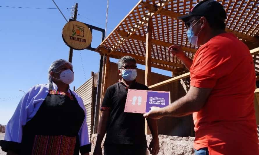 El Abra implementó medidas sanitarias para impulsar reapertura de emprendimiento en Alto El Loa