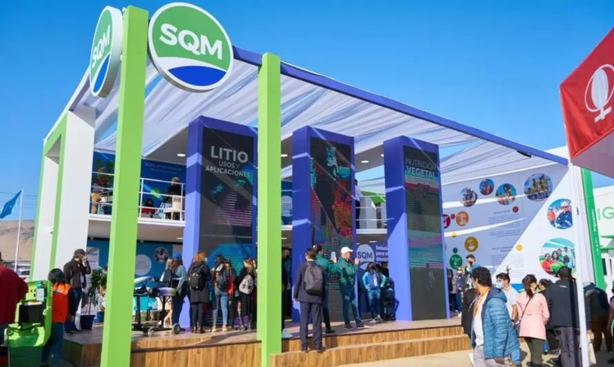 SQM presentó acciones de desarrollo sostenible en Exponor 2022