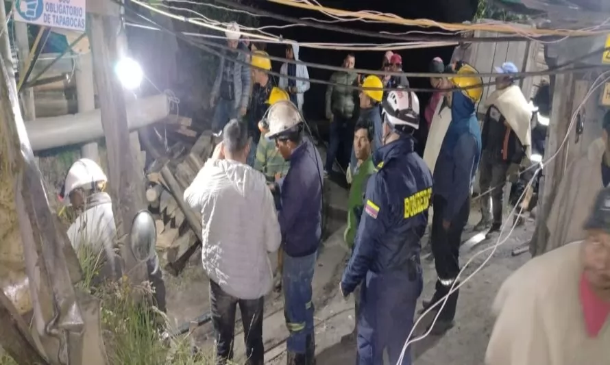 Cundinamarca, Colombia: rescatan a 9 mineros atrapados en faena