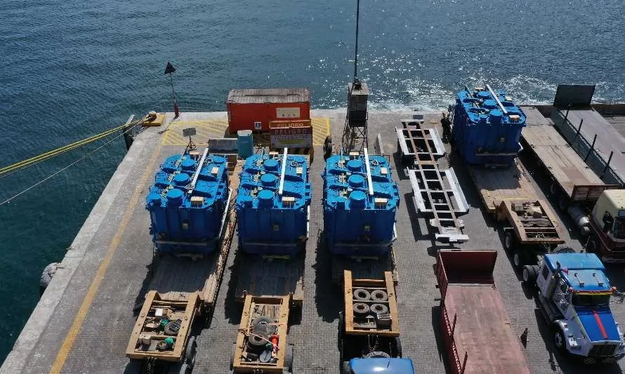 Collahuasi concreta nueva transferencia de carga clave a través del Puerto de Iquique