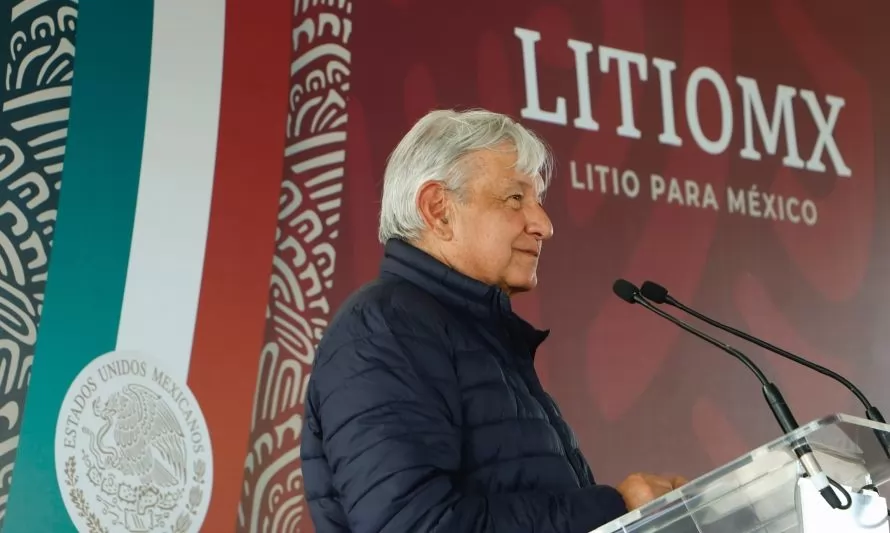 Presidente de México decretó la nacionalización del litio