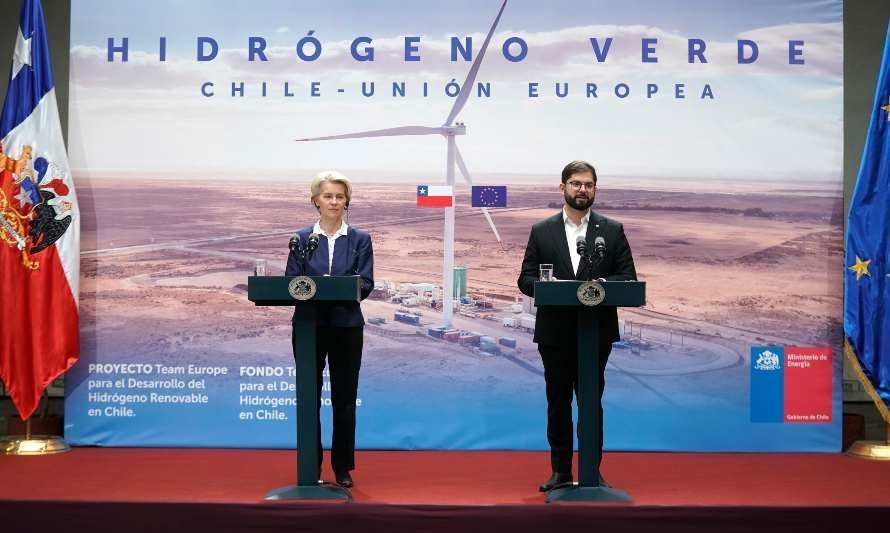 Chile y la Unión Europea firmaron importantes acuerdos en materia de Hidrógeno Verde