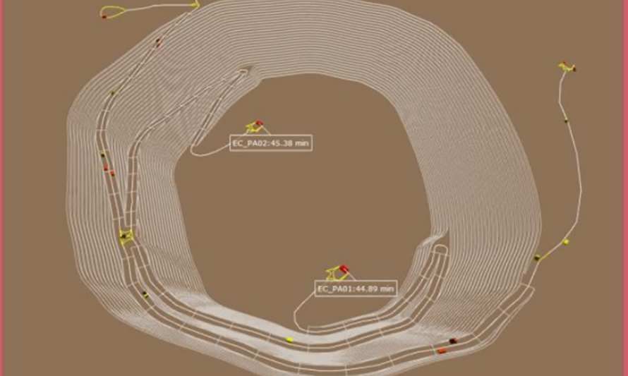 U. de Chile licencia simulador de sistemas de transporte de material minero