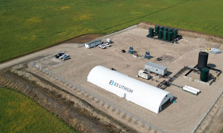 E3 Lithium comienza a operar primera planta piloto de campo de extracción directa de litio de Alberta