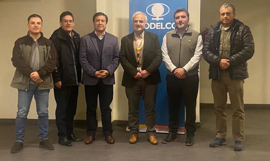 Nuevo presidente ejecutivo de Codelco se reunió con alcaldes de Los Andes y San Esteban