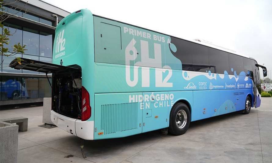 Buses Hualpén trae a Chile primer bus interurbano a Hidrógeno