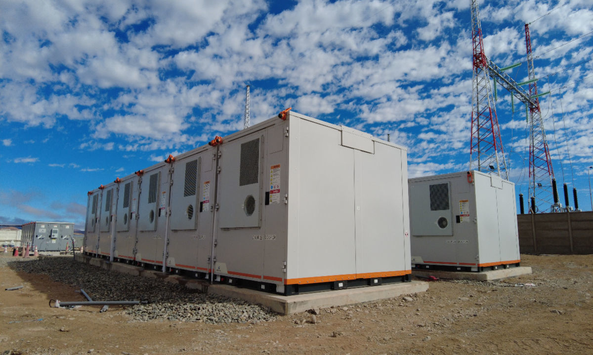 Proyecto San Rafael: Ingresa nuevo sistema de almacenamiento de energía por baterías en Los Andes