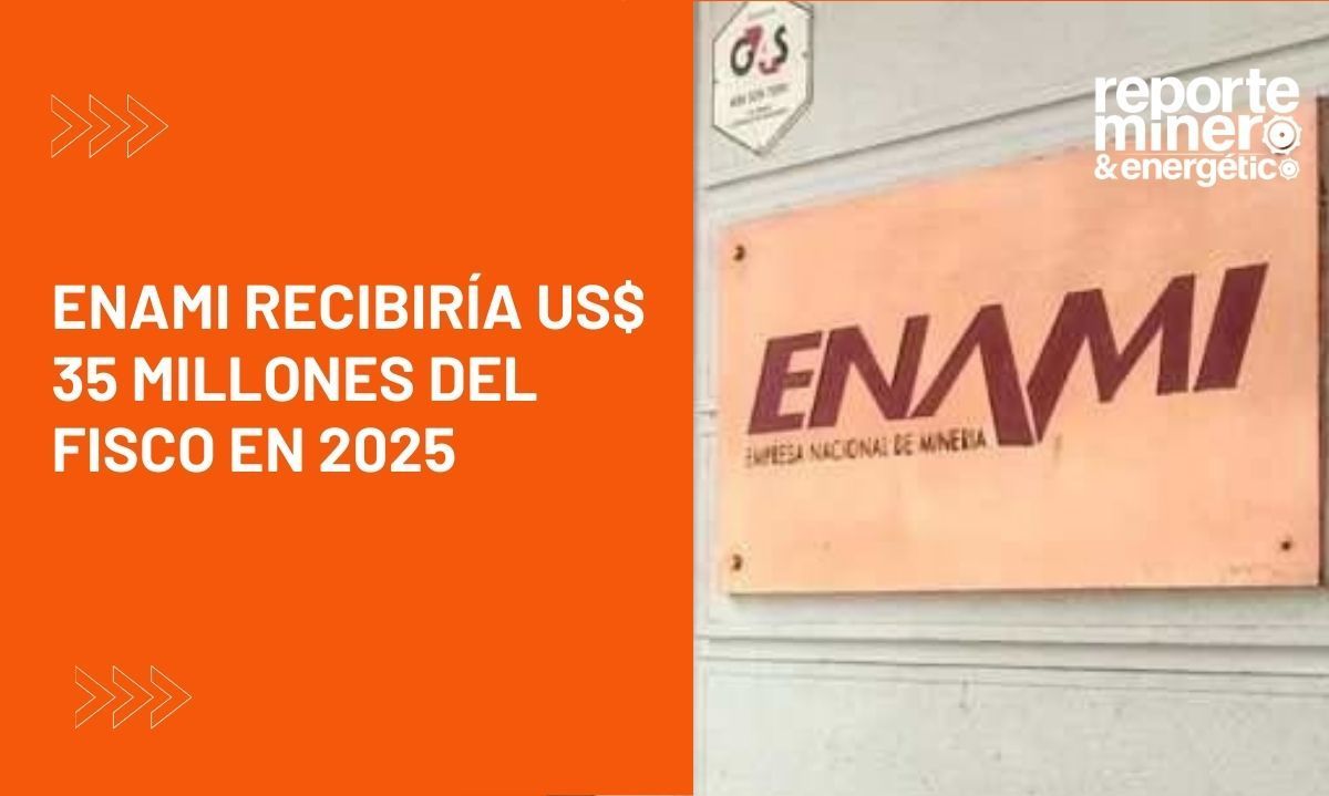 Enami recibiría US$ 35 millones del Fisco en 2025