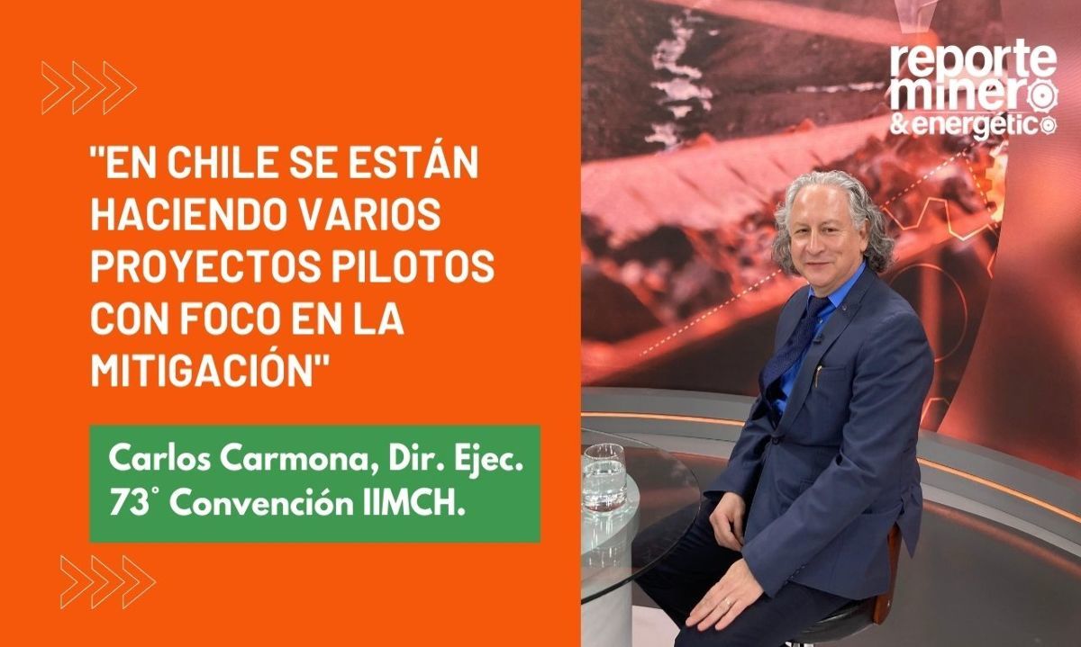 Carlos Carmona: "En Chile se están haciendo varios proyectos pilotos con foco en la mitigación"