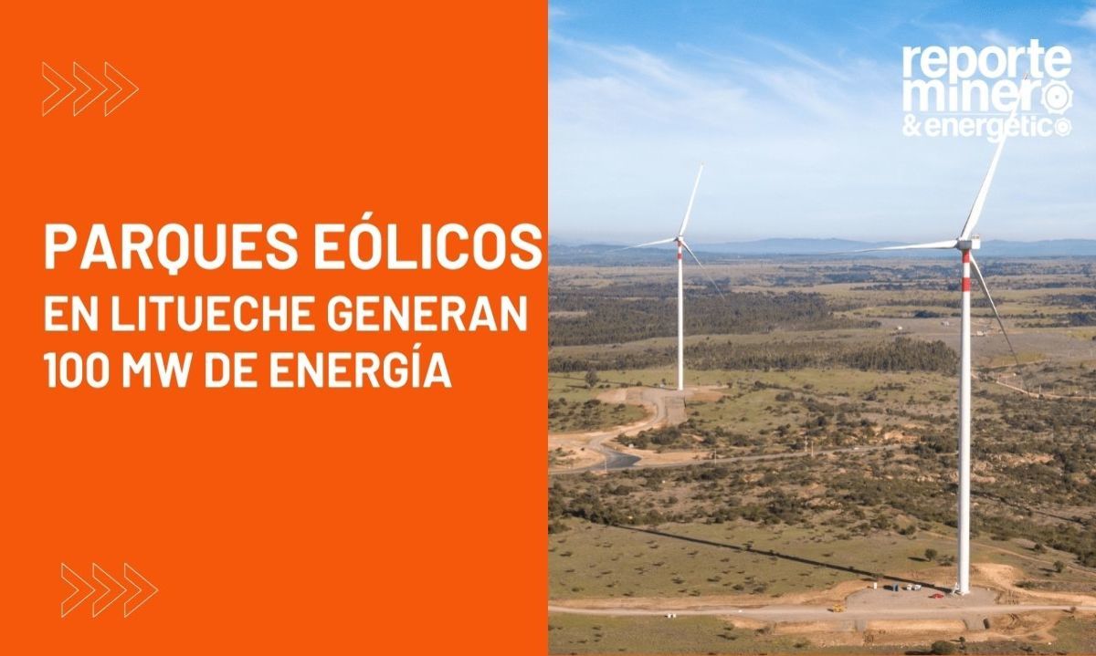 Parques eólicos en Litueche generan 100 MW de energía