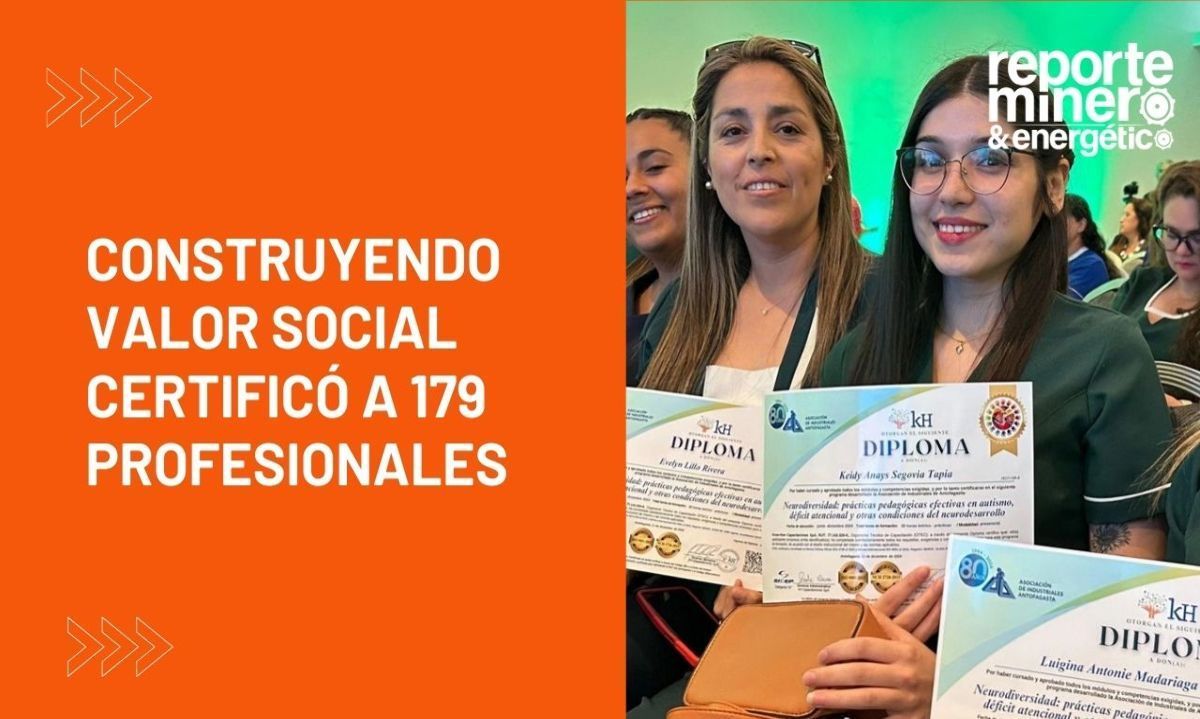 Construyendo Valor Social certificó a 179 profesionales