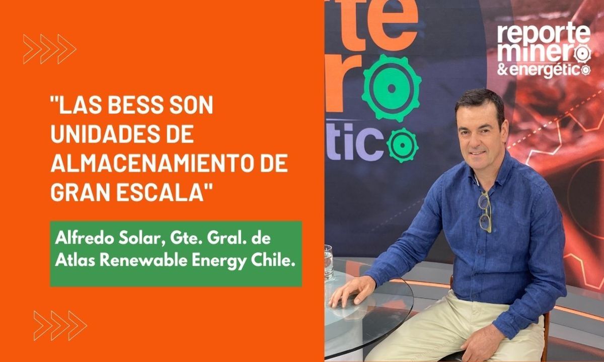 Alfredo Solar, de Atlas Renewable Energy: "Las BESS son unidades de almacenamiento de gran escala"