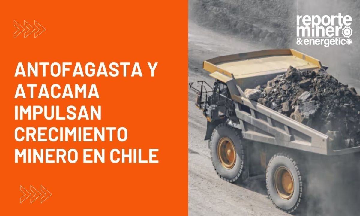 Antofagasta y Atacama impulsan crecimiento minero en Chile