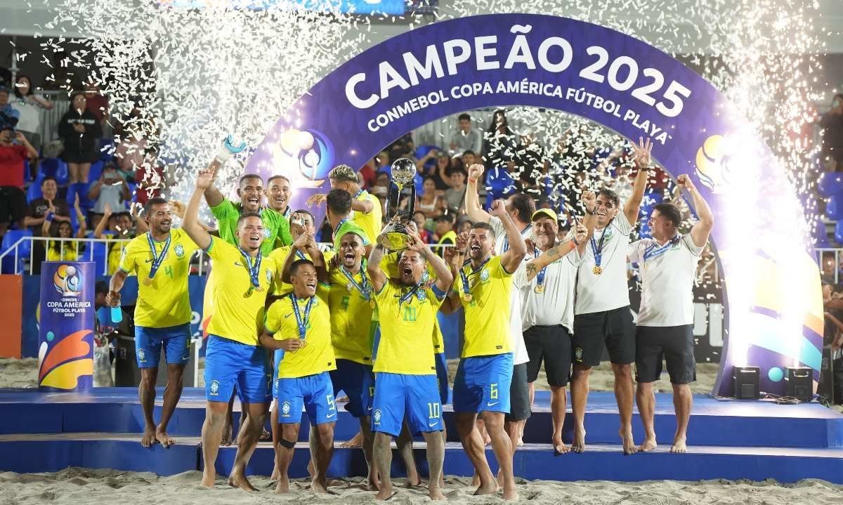 Brasil es campeón de la Copa América de Fútbol Playa en Iquique y Chile va por primera vez al Mundial