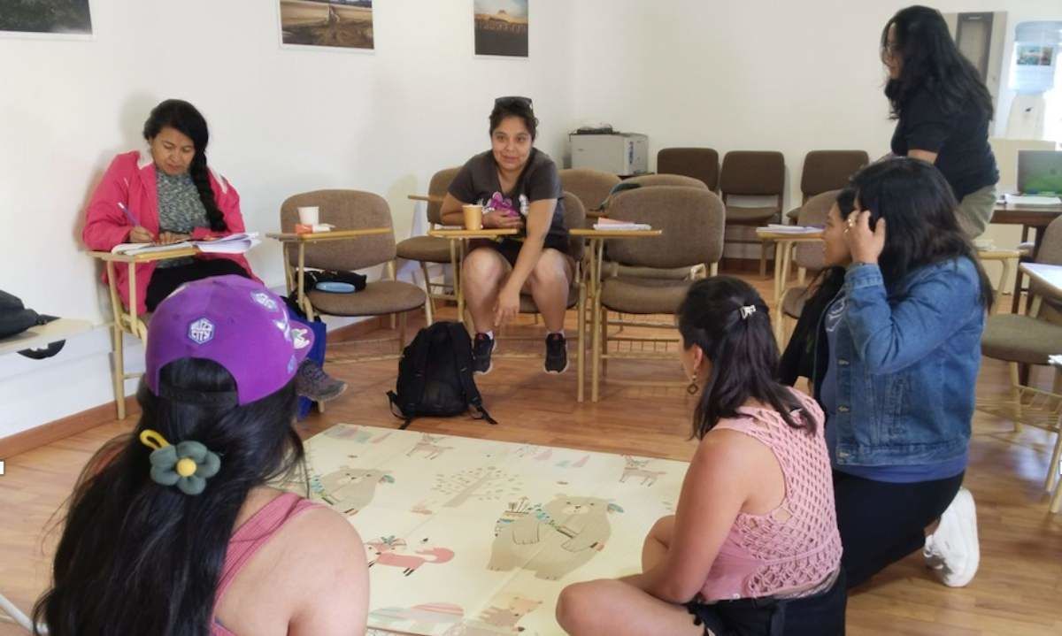 Escuela Andina apoya procesos de revitalización de la lengua ckunza con formación a educadoras