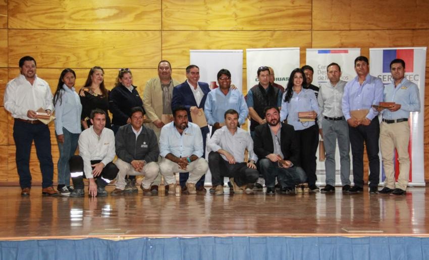 17 empresarios de Pozo Almonte recibieron certificación para ser proveedores de la gran minería