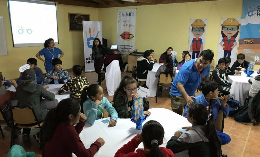 Escolares de Vallenar dan sus primeros “Pasitos a la minería”