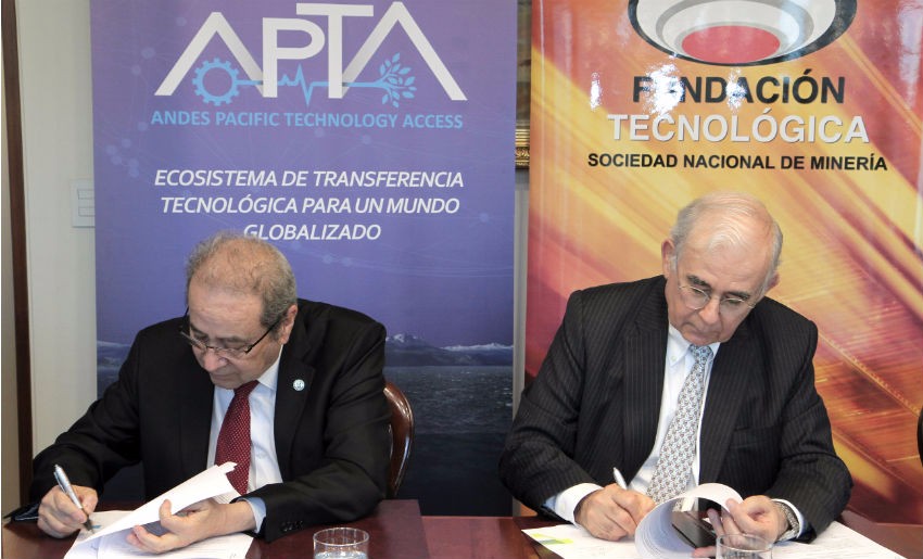 Potencian soluciones tecnológicas en Minería con acuerdo Hub APTA-Sonami