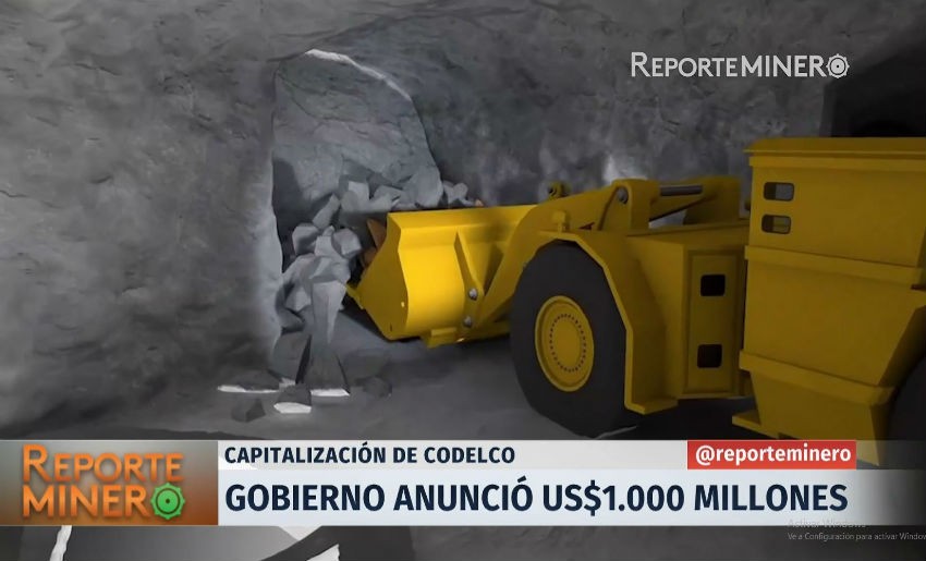 VIDEO - Gobierno anunció capitalización de US$1.000 millones para Codelco