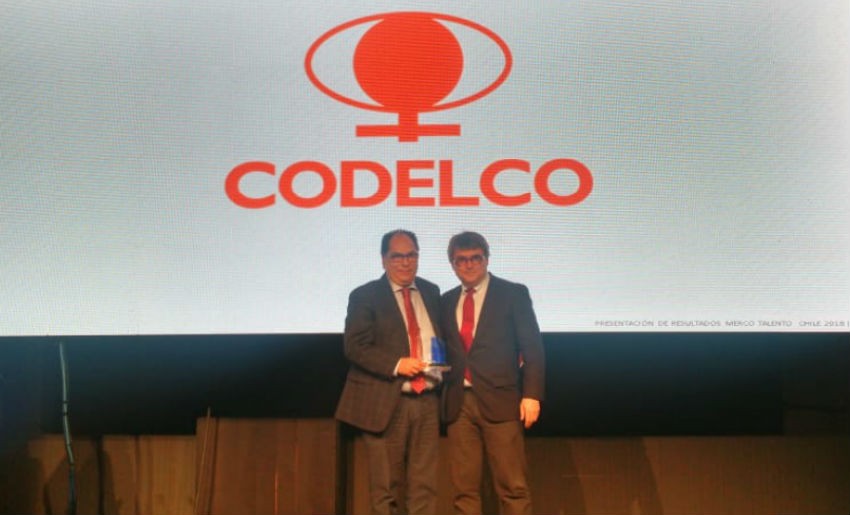 Codelco se consolida como la empresa más atractiva para trabajar en Chile