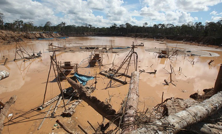 Minería ilegal deforestó 1,7 mil hectáreas en la Amazonía peruana