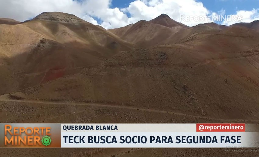 (VIDEO) Teck busca socio para segunda fase de Quebrada Blanca