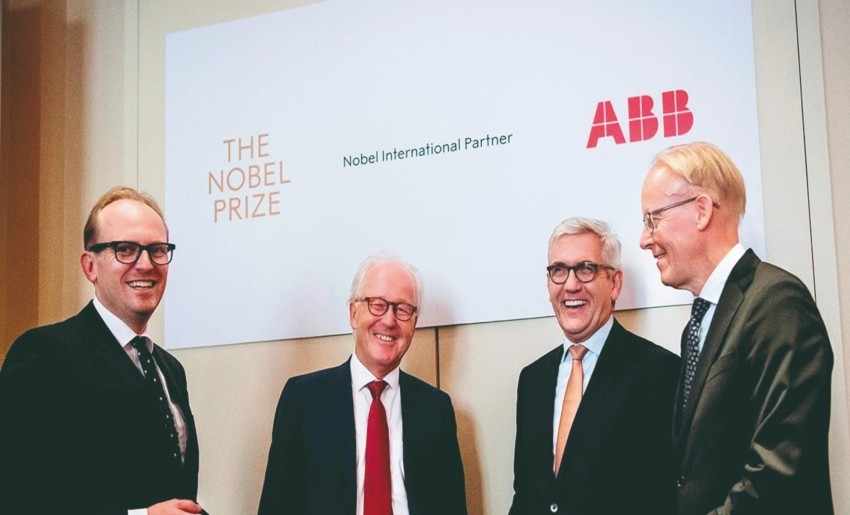 ABB y Nobel Media anuncian una colaboración internacional