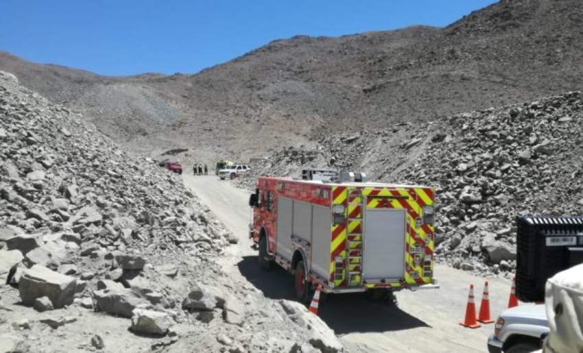 Accidente en Atacama dejó a un trabajador muerto