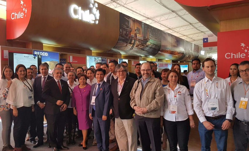 Chile dice presente en Perumin con pabellón minero y la marca “Un Mundo de Servicios”