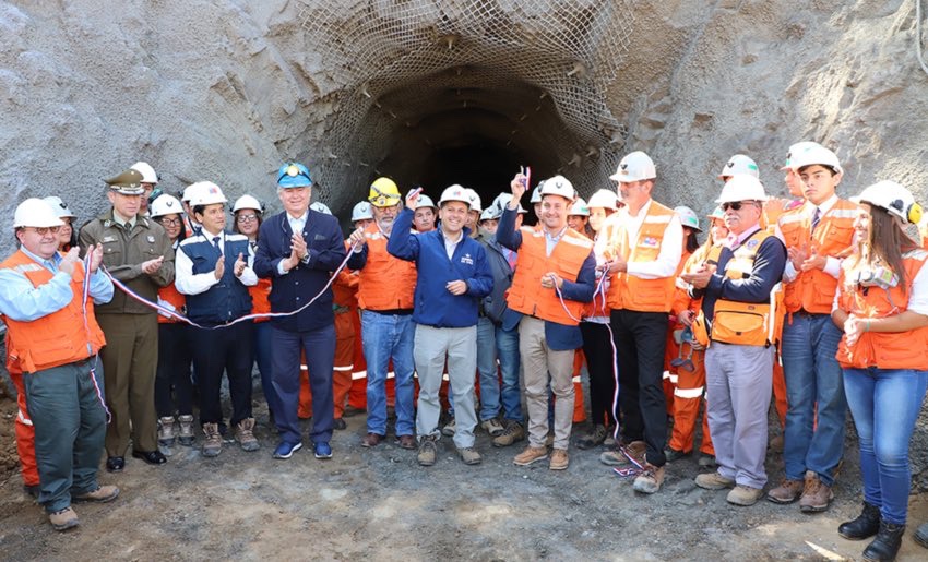 Inauguran túnel minero para fines educativos en Rancagua