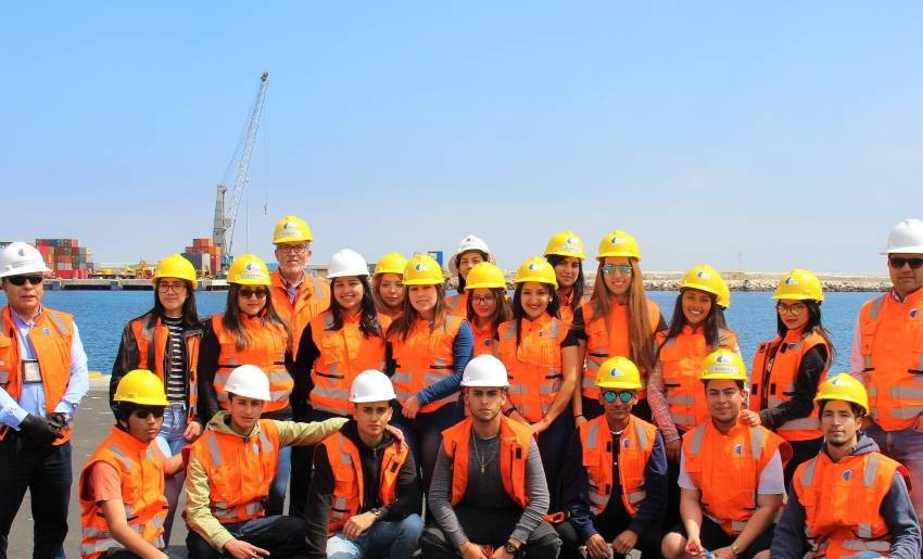 Estudiantes de la Universidad de Antofagasta destacaron visita técnica a EPA