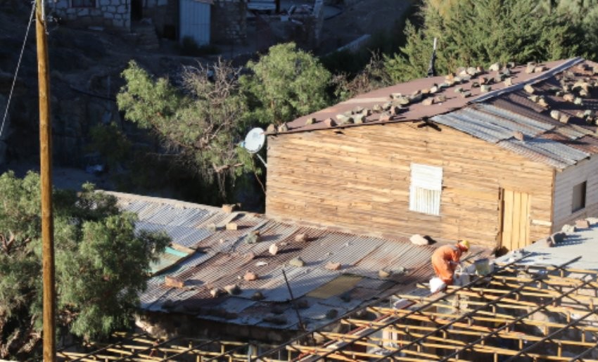 Chonchi Viejo recupera espacios destruidos en invierno altiplánico