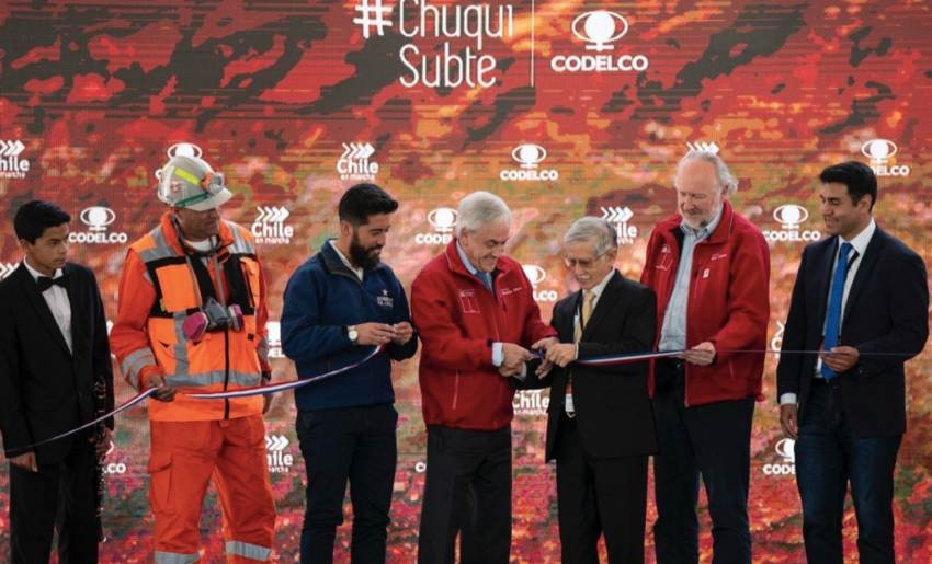 Codelco inauguró oficialmente Chuquicamata Subterránea