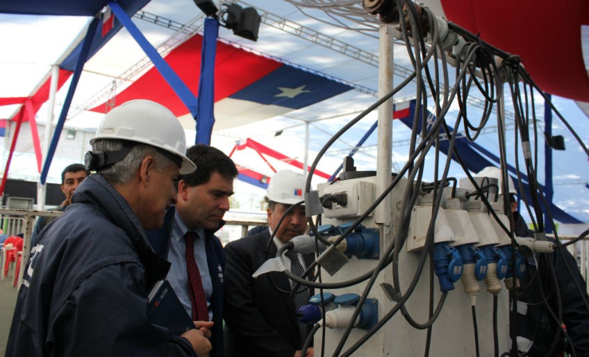 Autoridades fiscalizan en terreno instalaciones eléctricas de fonda en la región de O´Higgins