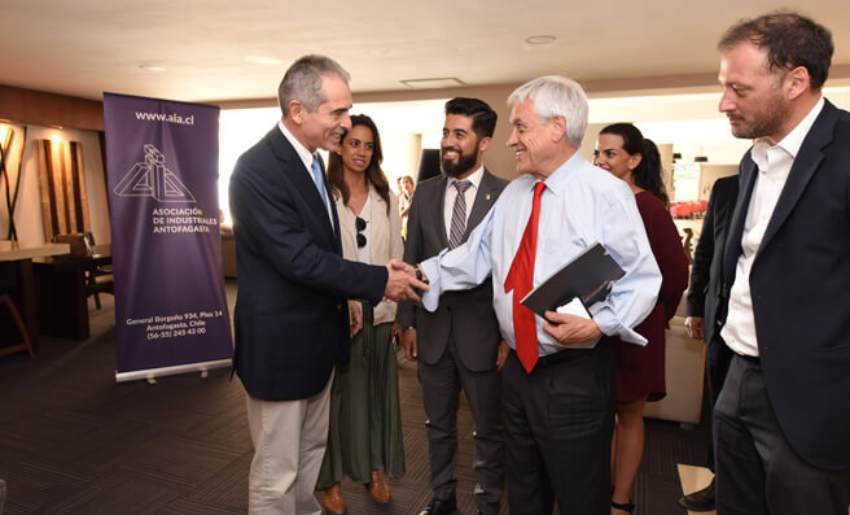 Asociación de Industriales de Antofagasta invitó al Presidente Piñera a participar en Exponor 2019